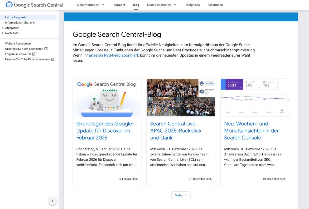 Google Search Central Blog