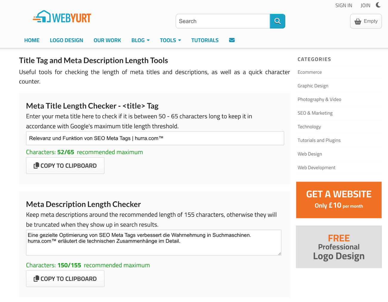 Praxis-Tipp: Validierung der Snippet-Anzeige mit WebYurt