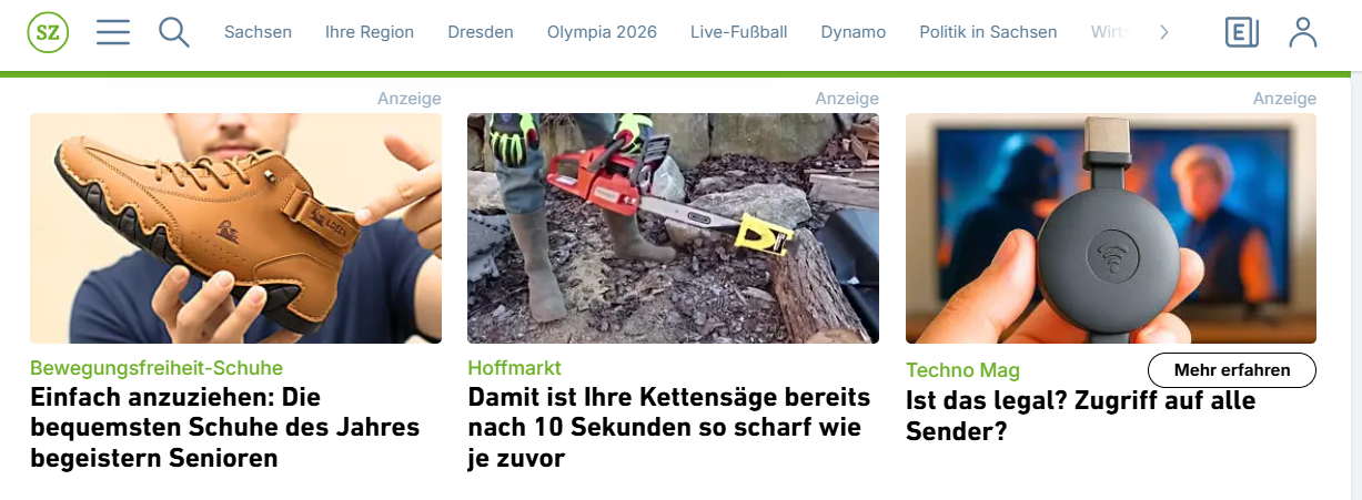 Banner Werbung