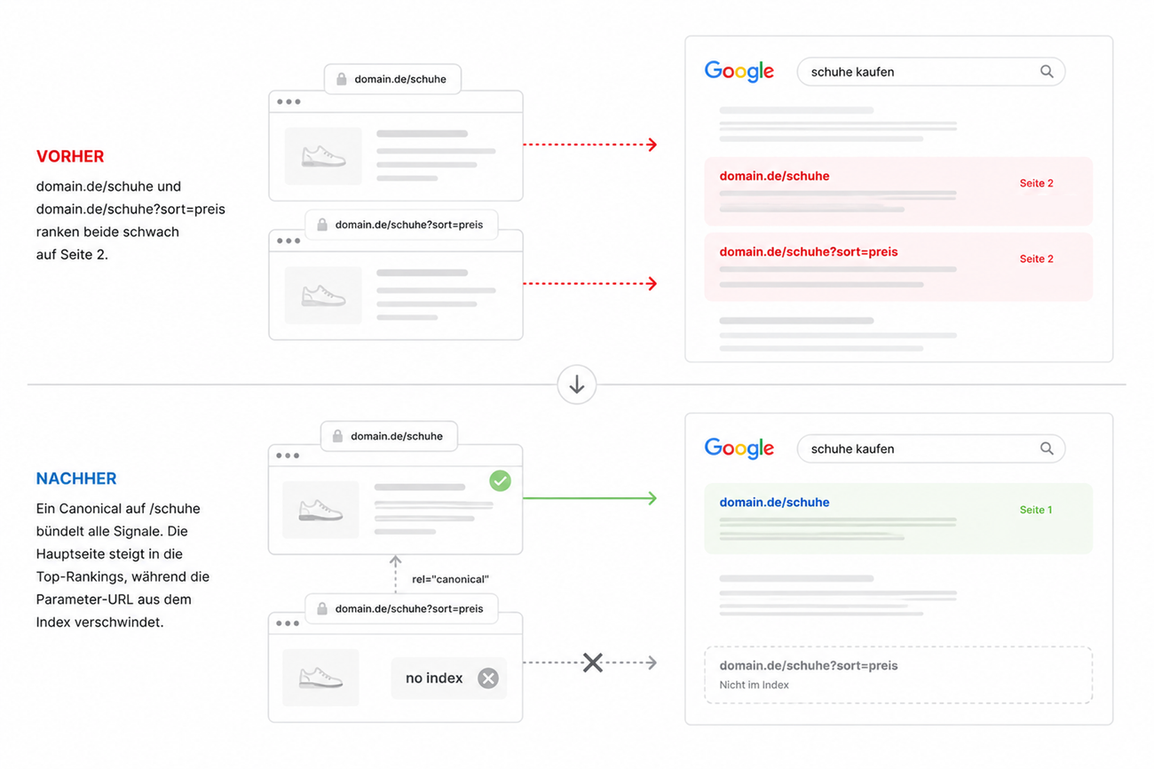 Duplicate Content: Strategien gegen Ranking-Verluste und für maximale Crawl-Effizienz